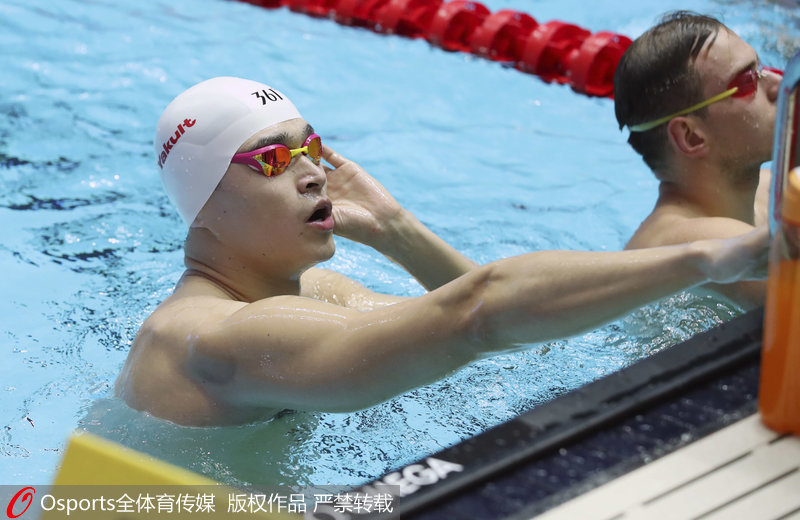 高清：孙杨积极备战游泳世锦赛 